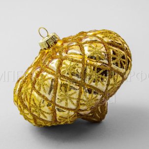 Елочная игрушка Луковица Космический орнамент