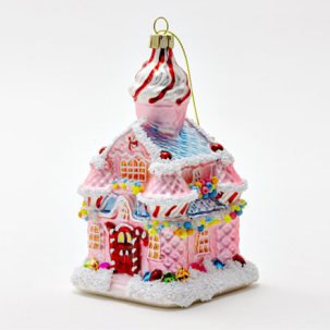 Елочная игрушка Пряничный домик
