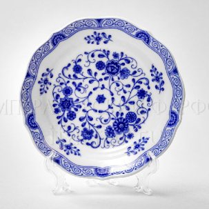 Блюдце кофейное Alte Ranke blau Marie-Luise 1150 140 мм.