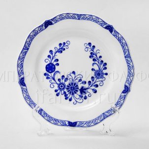 Тарелка Alte Ranke blau 190 мм.
