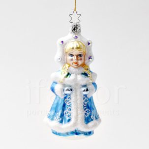 Елочная игрушка Снегурочка