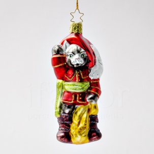 Елочная игрушка Кот в сапогах
