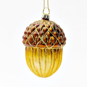 Елочная игрушка Желудь