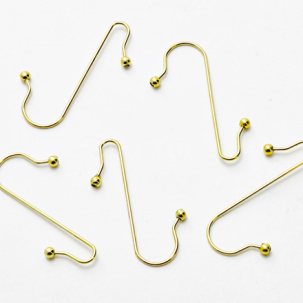 Крючки для елочных игрушек Золотой Крючки 50штук