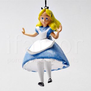 Елочная игрушка The Walt Disney Алиса в стране чудес. Алиса 93 x 130 мм.