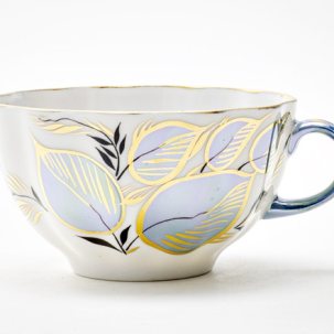 Чашка чайная Лунный голубой Тюльпан