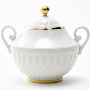 Сахарница Белоснежка Витая