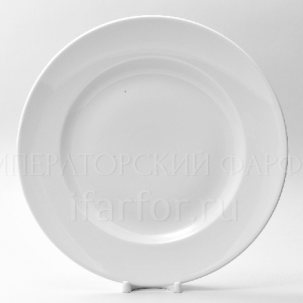 Блюдо круглое 300 Молодежная Белый н/к
