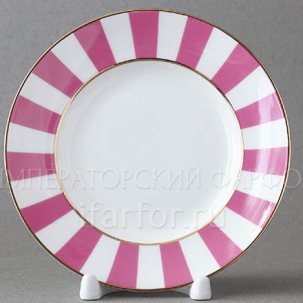 Тарелка десертная Да и нет (светло-розовый)