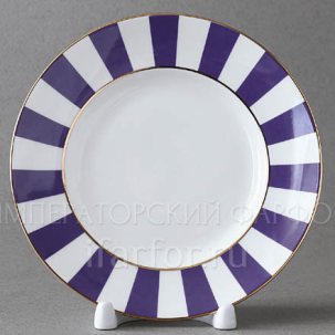 Тарелка десертная Да и нет (фиолетовый)