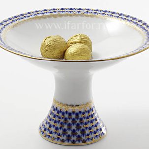 Ваза для фруктов Кобальтовая сетка Молодежная