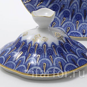 Крышка к чайной чашке Чешуйка Подарочная-2