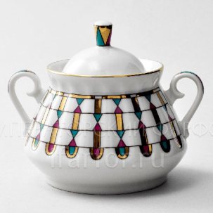 Сахарница Геометрия цвета Лучистая