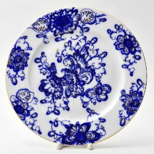 Тарелка мелкая Поющий сад