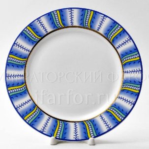 Тарелка мелкая Юлия Высоцкая. Azzurro