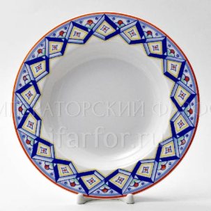 Тарелка глубокая Юлия Высоцкая. Rosso