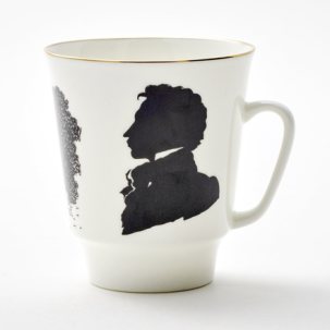Чашка кофейная Русские писатели. Пушкин Майская