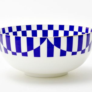 Салатник второй сорт Да и нет (синий) Восточная