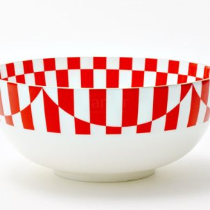 Салатник Да и нет (красный) Восточная