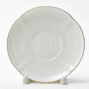 Блюдце кофейное Золотая лента Наташа