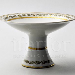 Ваза для фруктов Нефритовый фон Молодежная