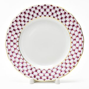 Тарелка десертная Сетка-Блюз