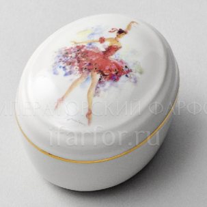 Туалетная коробочка Фея смелости Овальная