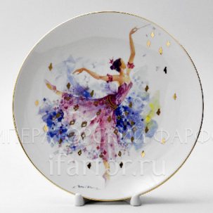 Тарелка декоративная Фея сирени