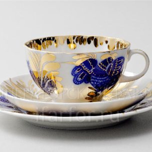 Комплект чайный Золотой сад 1/3 Тюльпан
