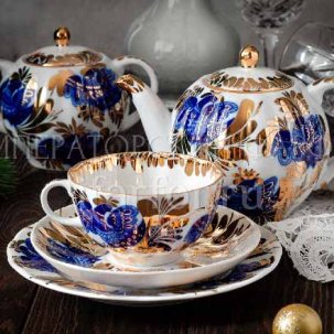 Сервиз чайный Золотой сад 6/20 Тюльпан