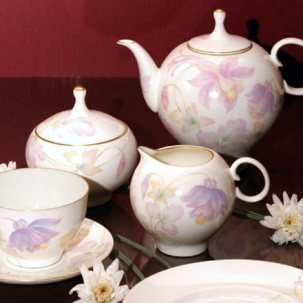 Сервиз чайный Аквилегия 6/21 Яблочко