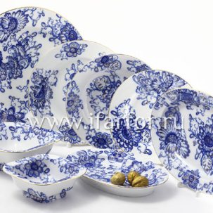 Сервиз столовый Поющий сад 6/23 Молодежная