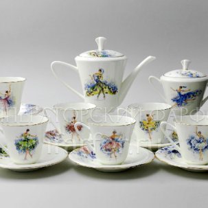Сервиз чайный Феи 6/14 Сад