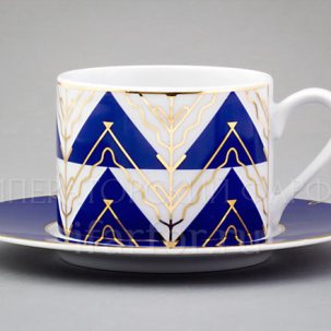 Чашка с блюдцем в подарочной коробке Калевала 1/2 Соло