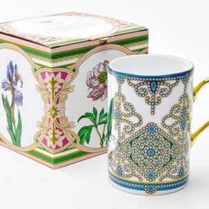 Бокал в подарочной коробке Цветы и ягоды России. Ландыш майский Соло