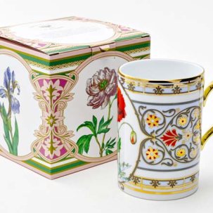 Бокал в подарочной коробке Цветы и ягоды России. Мак восточный Соло