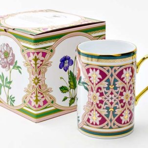 Бокал в подарочной коробке Цветы и ягоды России. Дивный пион Соло