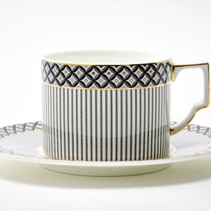 Чашка с блюдцем чайная Elegant 1/2 Элегия