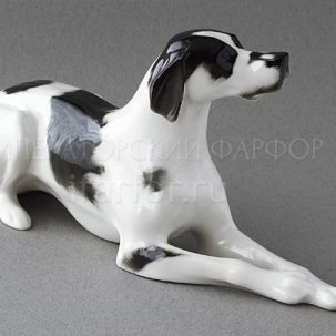 Скульптура Пойнтер Черный