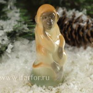 Скульптура Мартышка 82 мм.