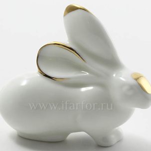 Скульптура Заяц (з.з.) Золотой