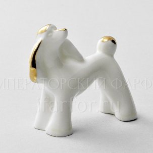 Скульптура Собака (з.з.) Золотой