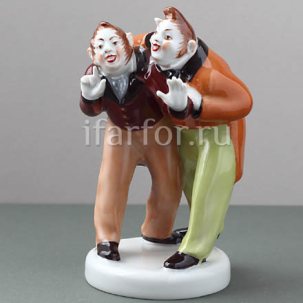 Скульптура Бобчинский и Добчинский Гоголевские персонажи. Бобчинский и Добчинский