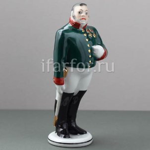 Скульптура Городничий Гоголевские персонажи. Городничий