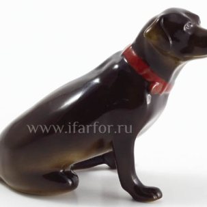 Скульптура Лабрадор Шоколадный