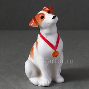 Скульптура Джек-Рассел-Терьер ЛЕО