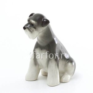 Скульптура Цвергшнауцер Щенок Молли