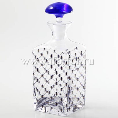 Графин Кобальтовая сетка Европейская