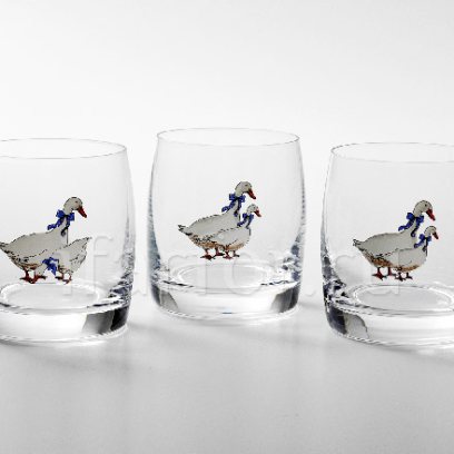 Набор стаканов для виски Гуси 6/6 AS Crystal