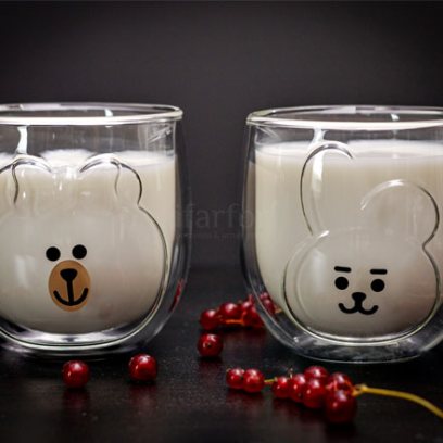 Набор стаканов с двойным стеклом Animals 2/2 DOUBLE WALL